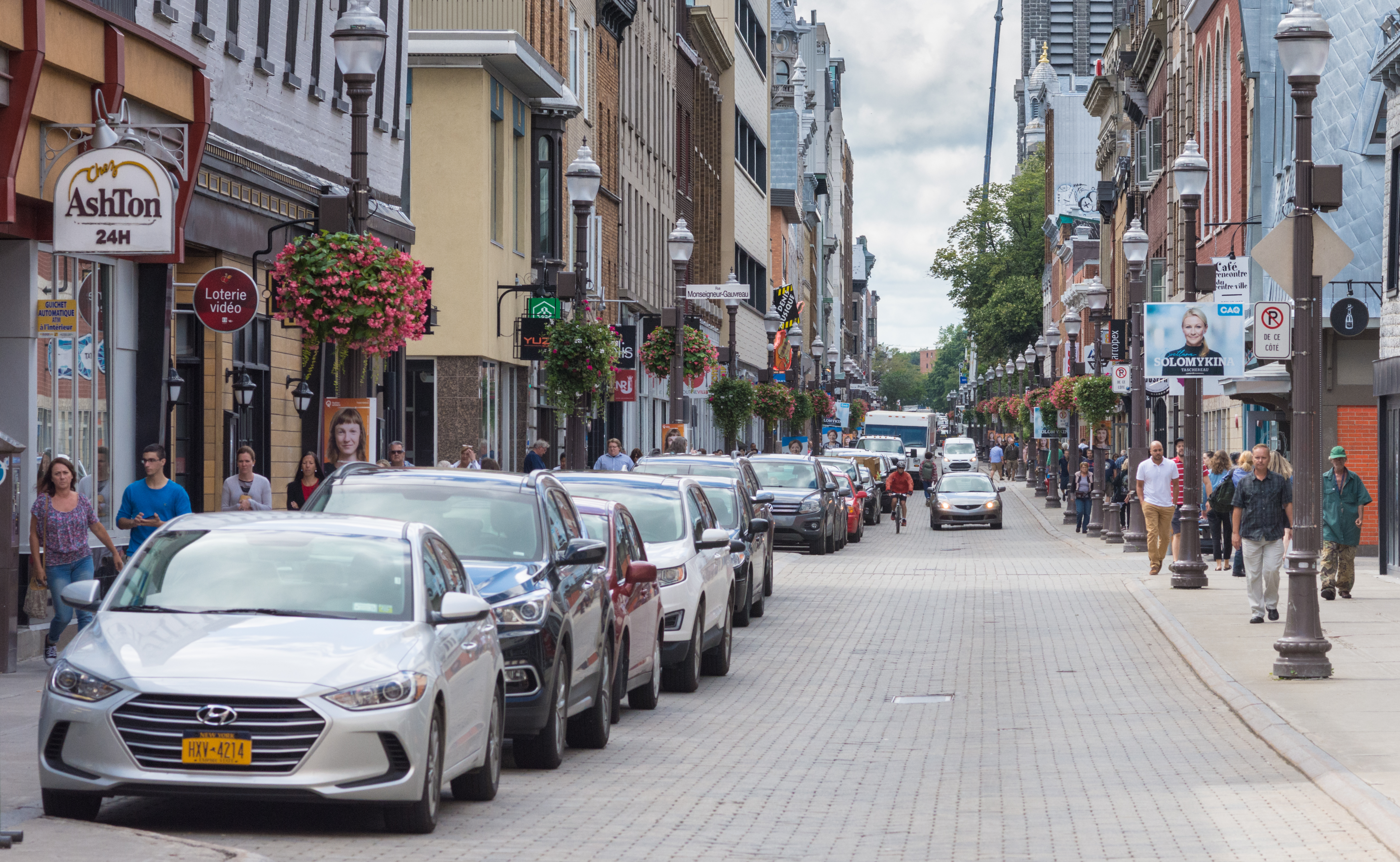 Saint-Roch neighbourhood in Quebec City