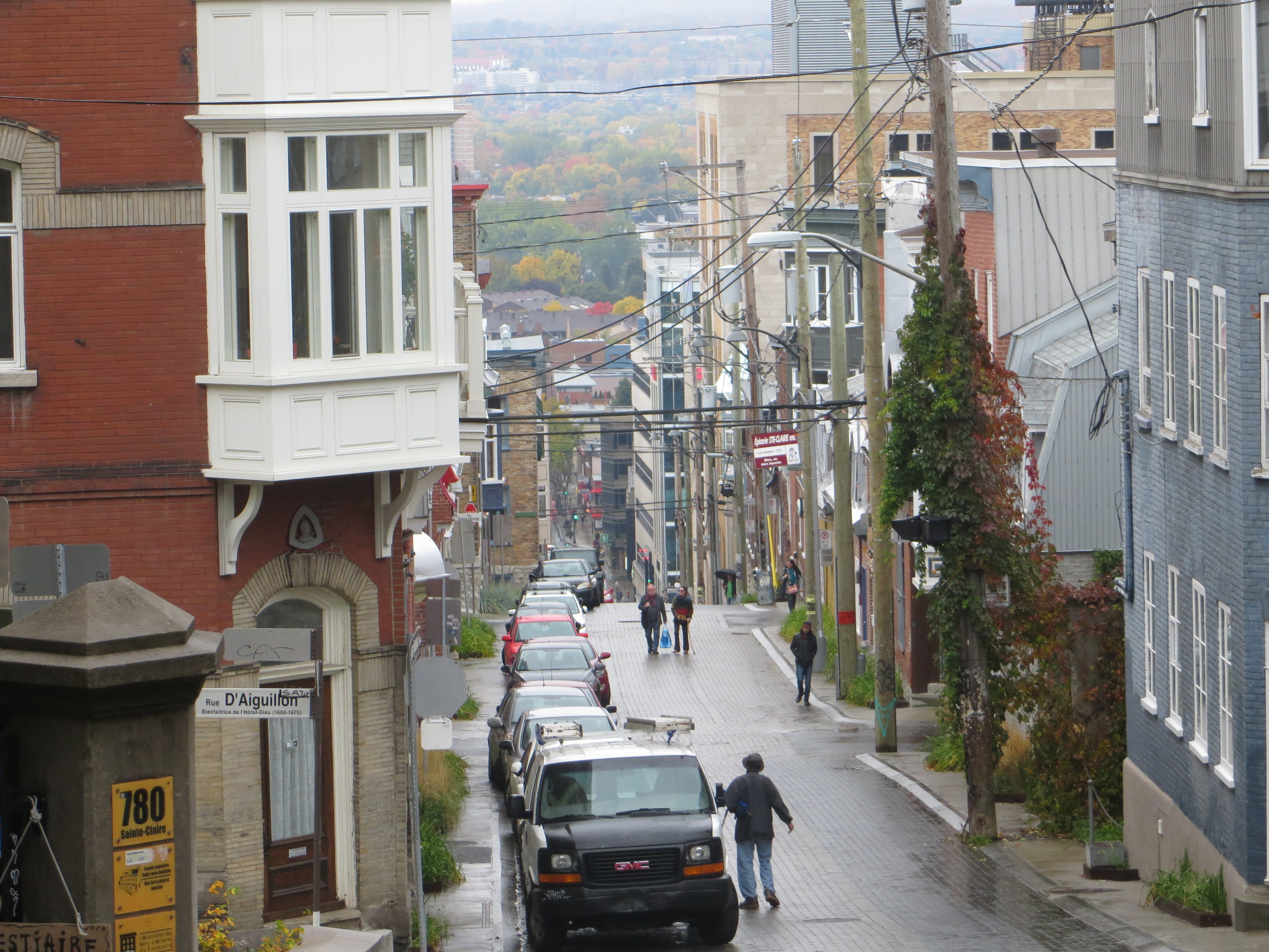 Sainte-Claire Street in Quebec City